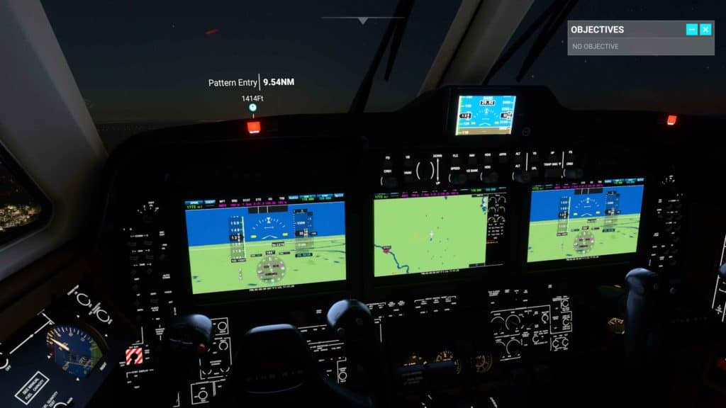 microsoft flight simulator inside the cockpit