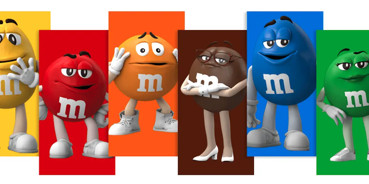 M&M'S female 'spokescandies' Green, Brown and Purple flip the status quo  for International Women's Day